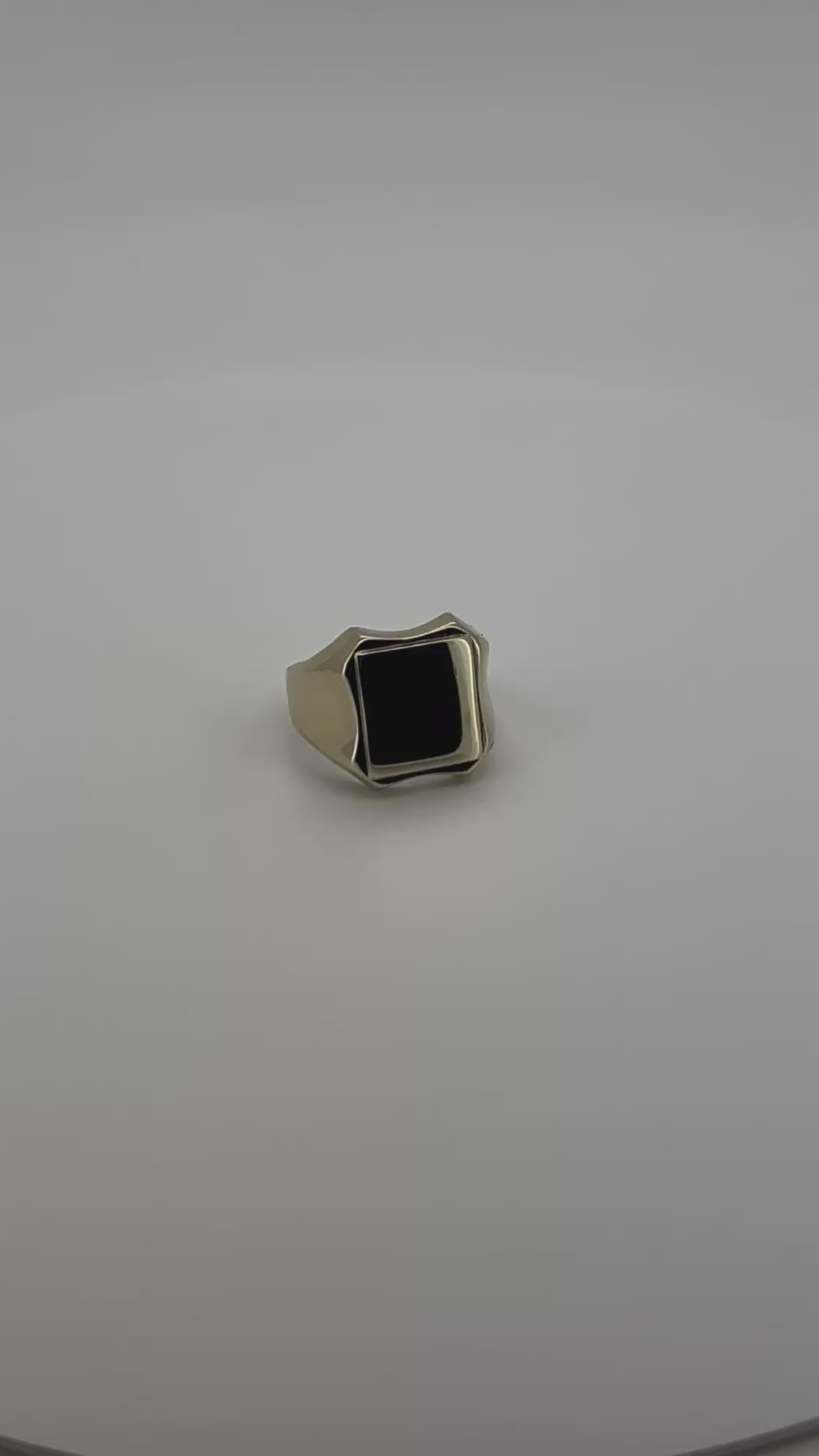 vintage złoty pierścionek 14k 7.1gr