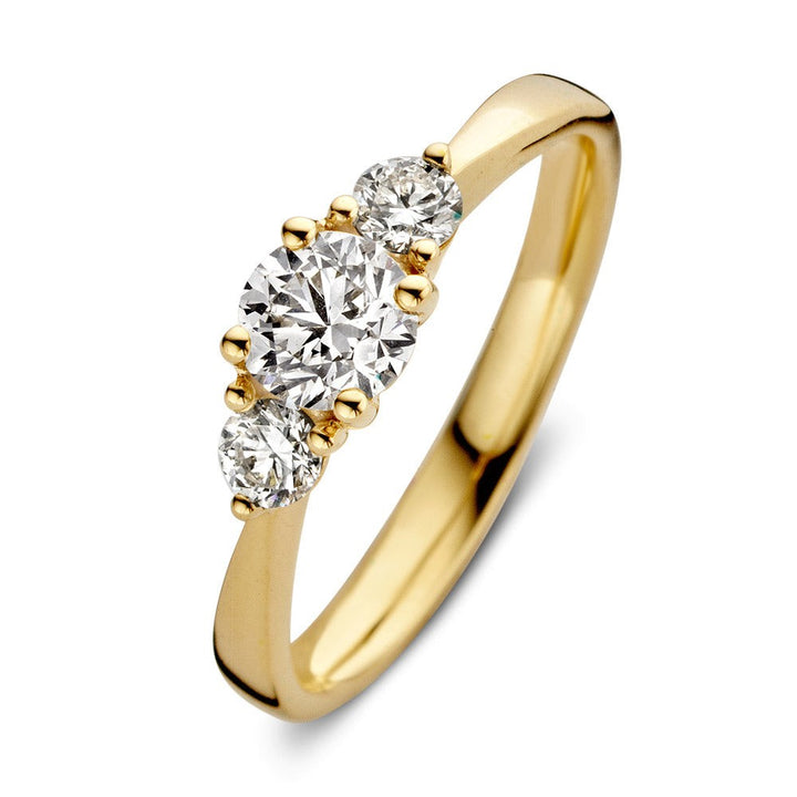 Ring Alix 0,75 crt. geelgoud