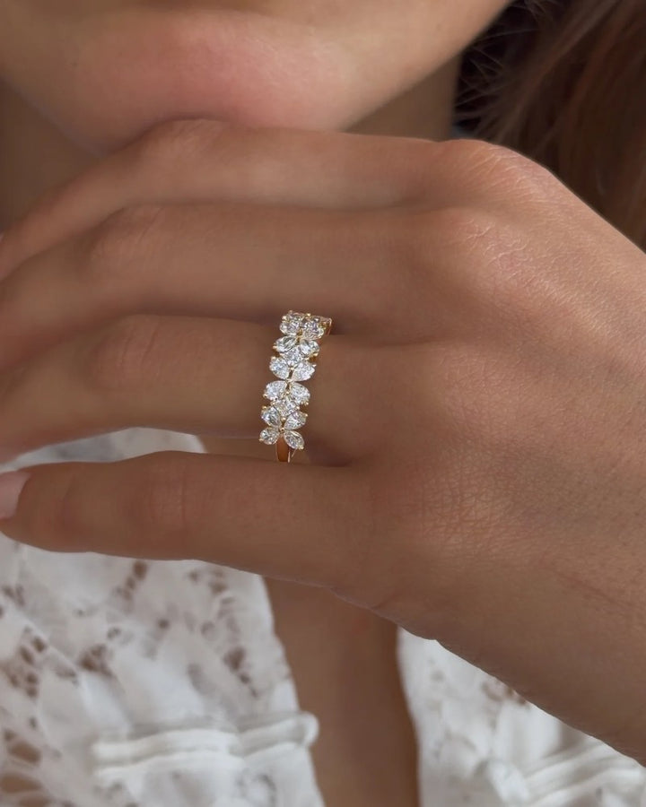 Ring Camille 2,04 crt. geelgoud