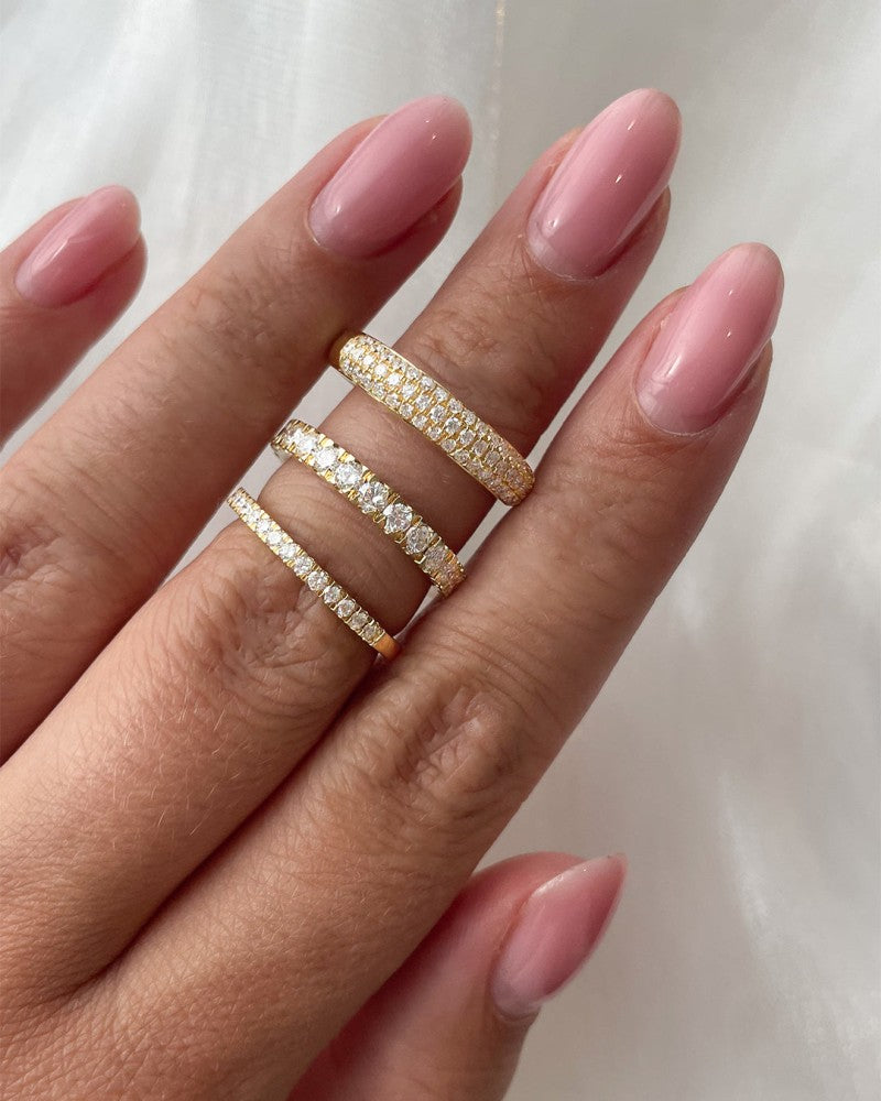Pierścionek Emilie 0,52 crt. żółte złoto