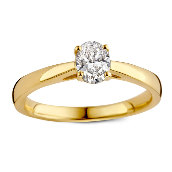 Ring Franky 0,50 crt. geelgoud