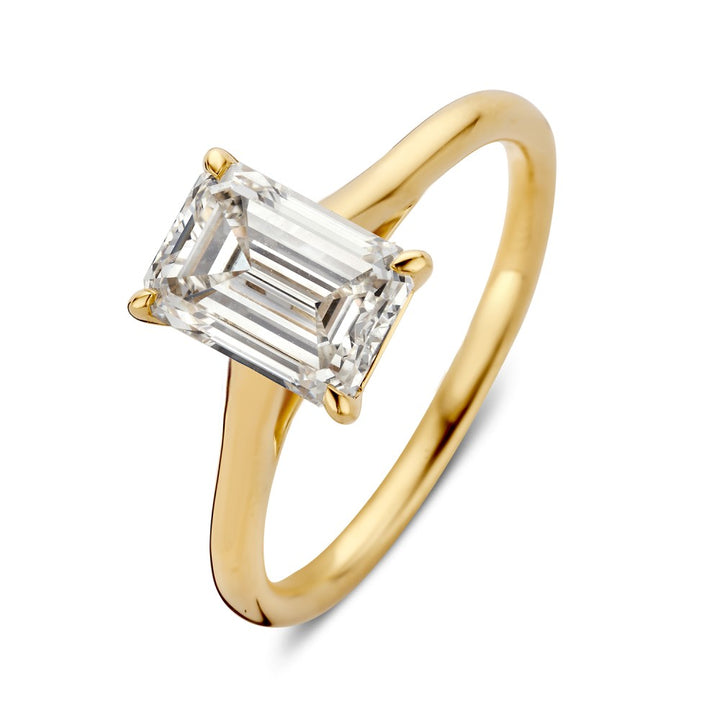 Ring Hazel 2,00 crt. geelgoud