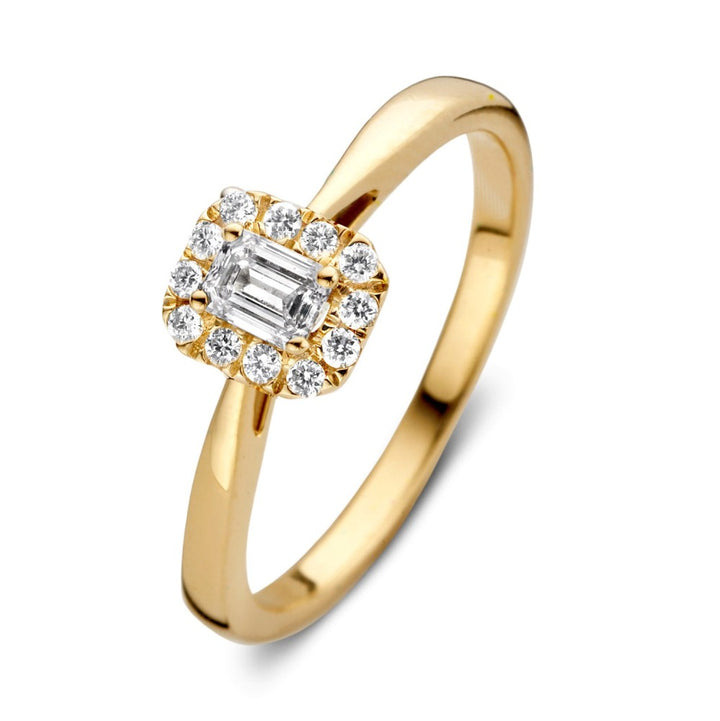 Ring Ivy 0,30 crt. geelgoud