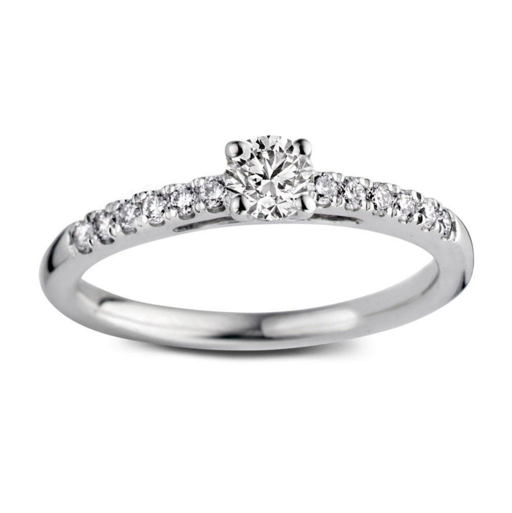 Ring Mary 0,50 crt. witgoud