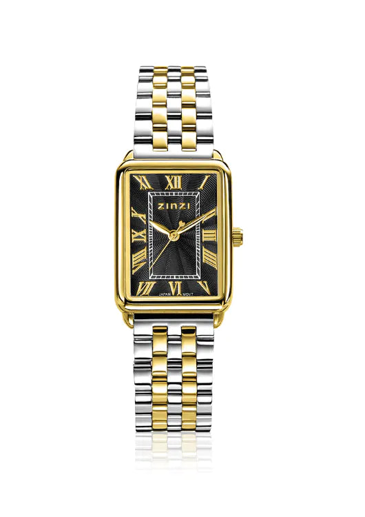 Zinzi Bicolor Horloge Staal ZIW1943