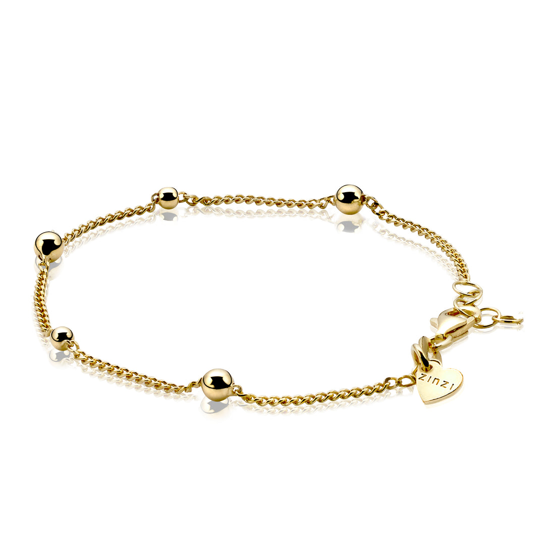 Zinzi Armband Gold Plated ZIA2714G