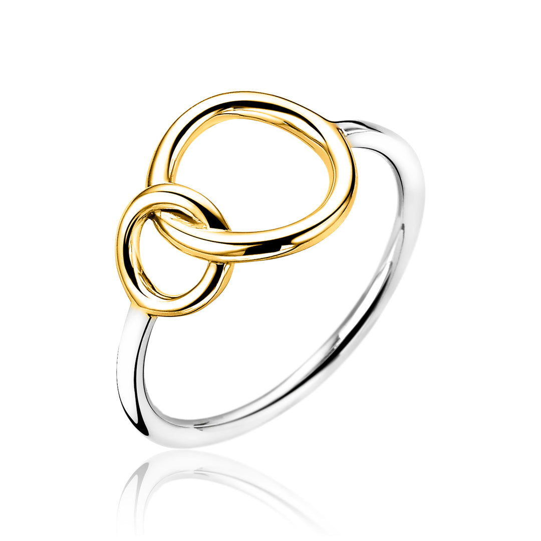 Zinzi Ring Gold Plated Zir1278 G