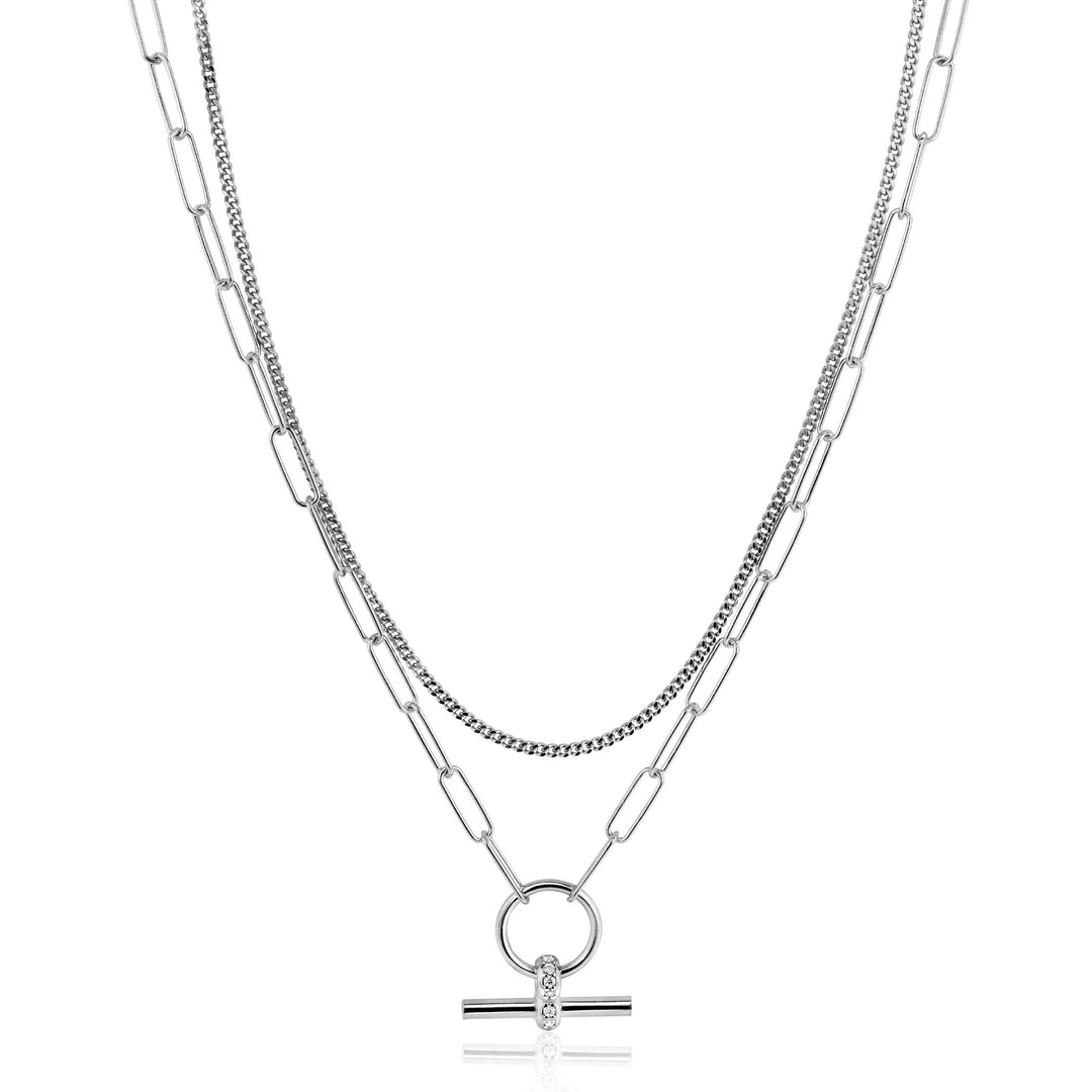 Zinzi Ketting Zilver Zic2462
