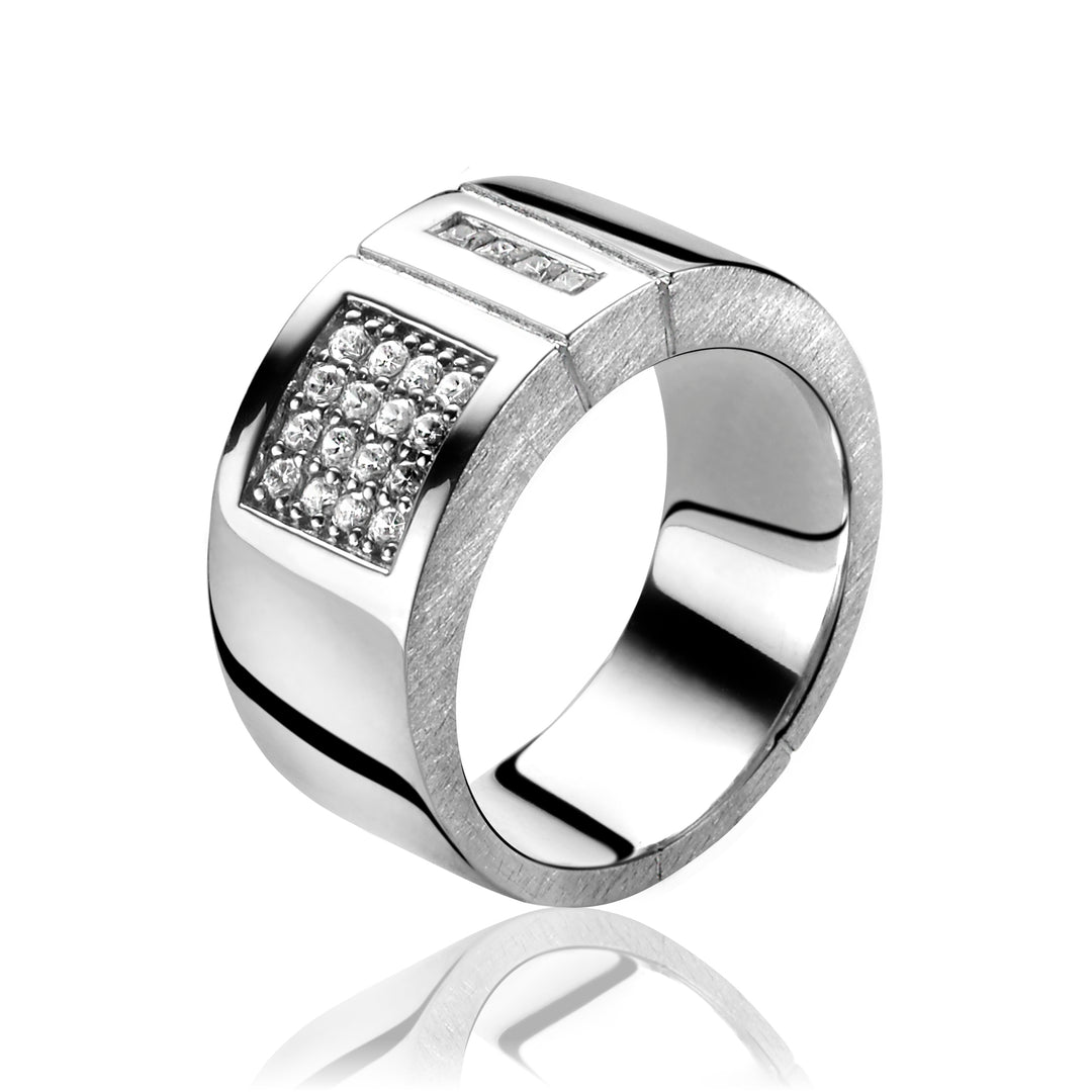 Zinzi Ring Zilver Mvr7