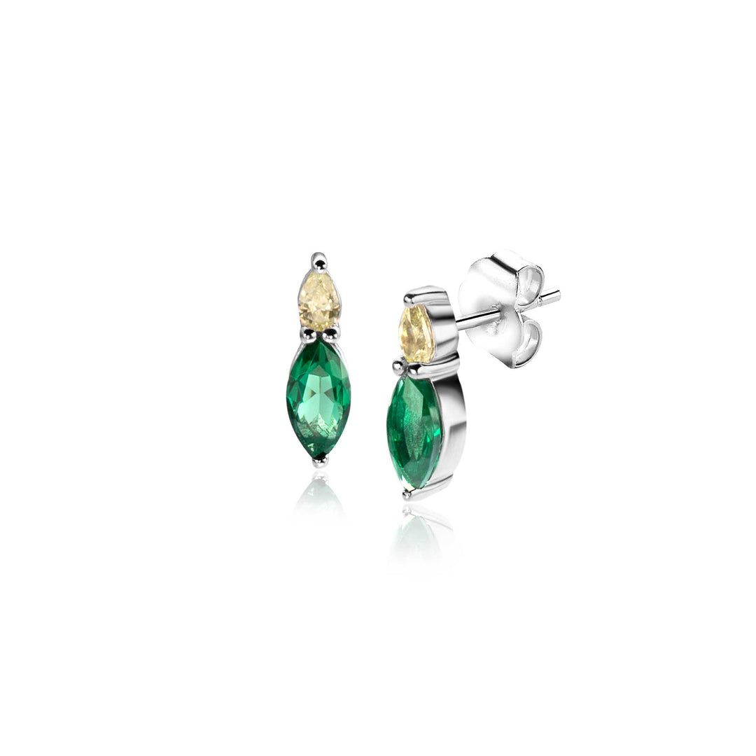 Zinzi Oorbellen Zilver Zio2499