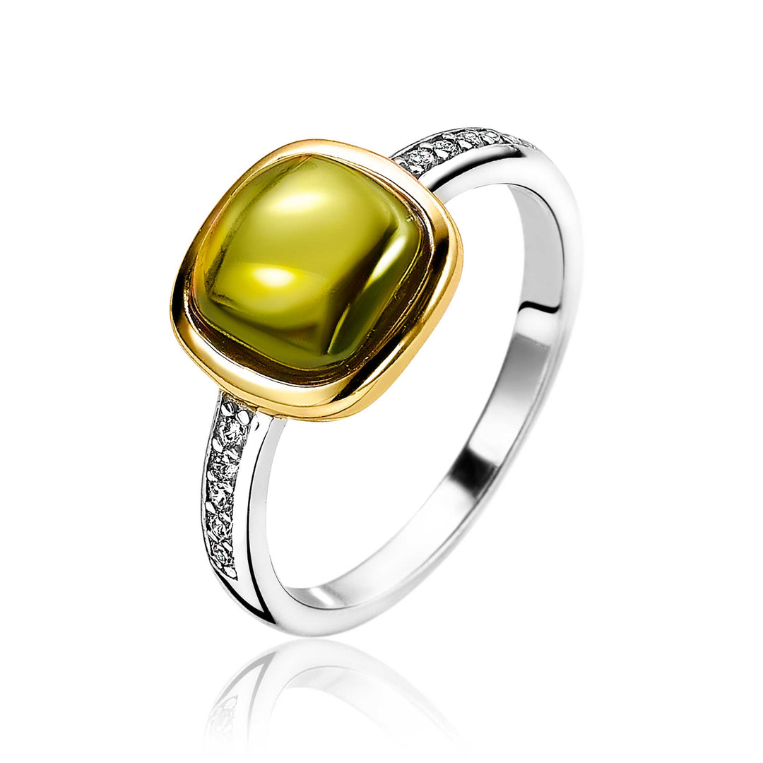 Zinzi Ring Gold Plated Zir1718