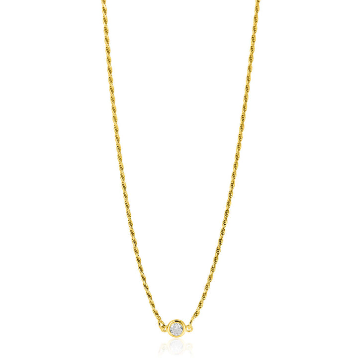 Zinzi Ketting Gold Plated Zic2461 Y