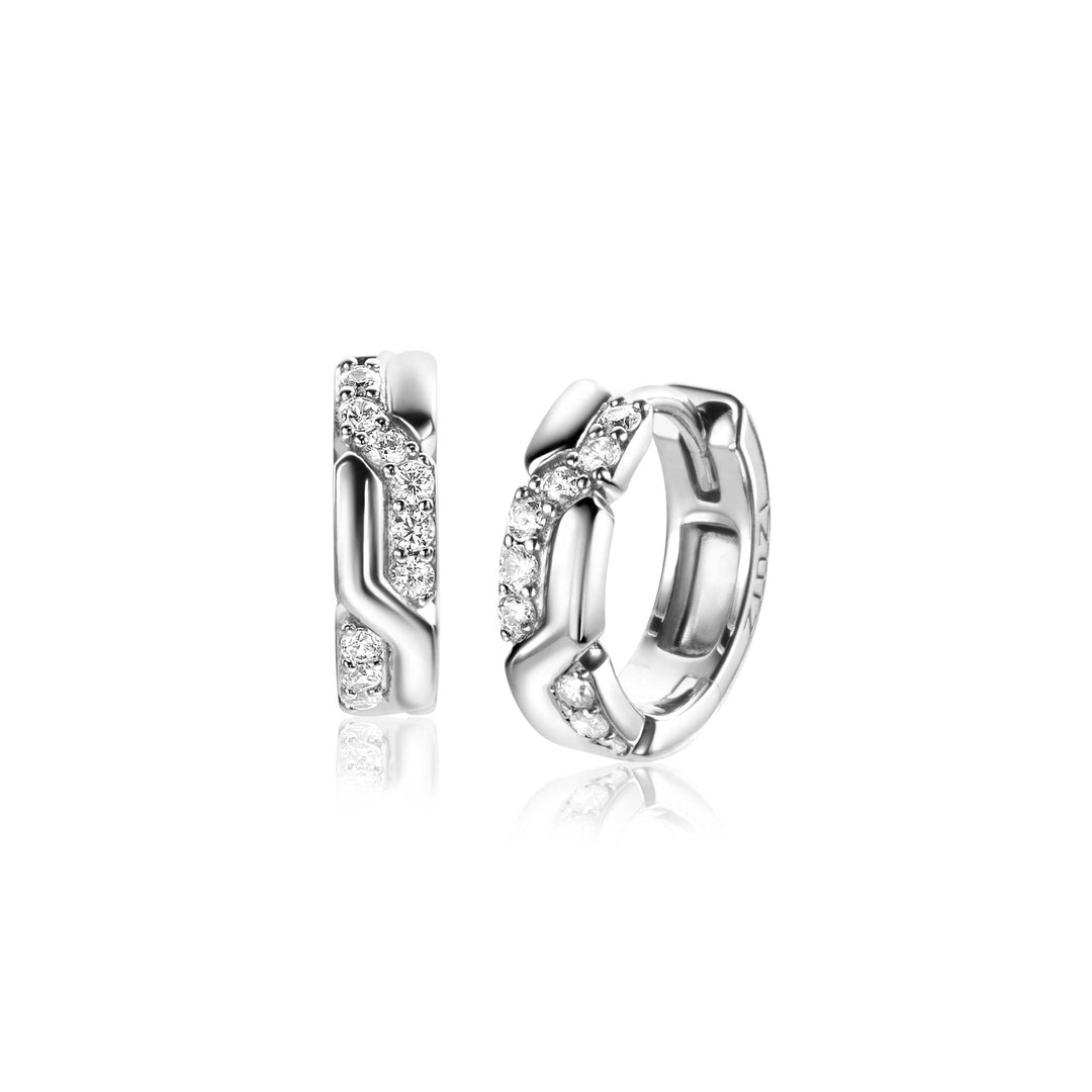 Zinzi Oorbellen Zilver Zio2399