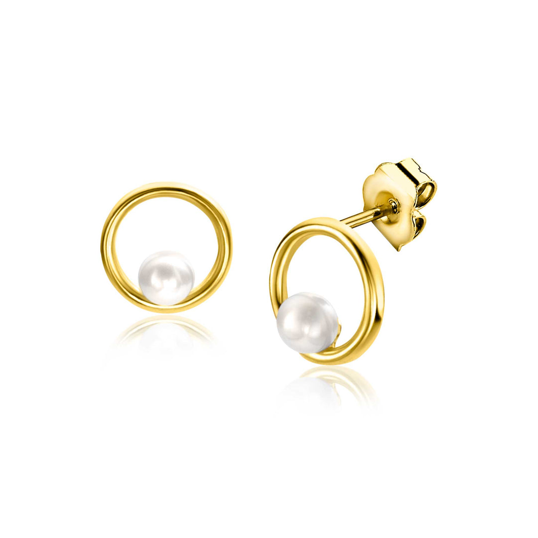 Zinzi Oorbellen Goud Zgo418
