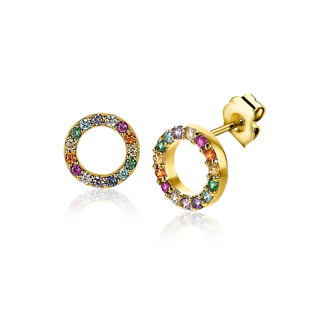 Zinzi Oorbellen Gold Plated Zio2170