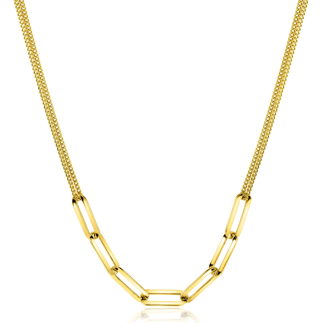Zinzi Ketting Gold Plated Zic2262 G