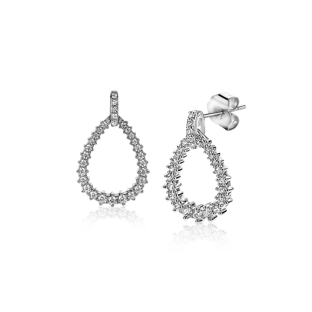 Zinzi Oorbellen Zilver Zio2123