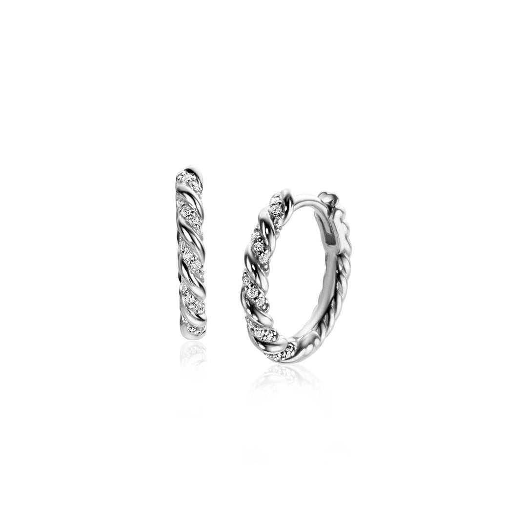 Zinzi Oorbellen Zilver Zio2320