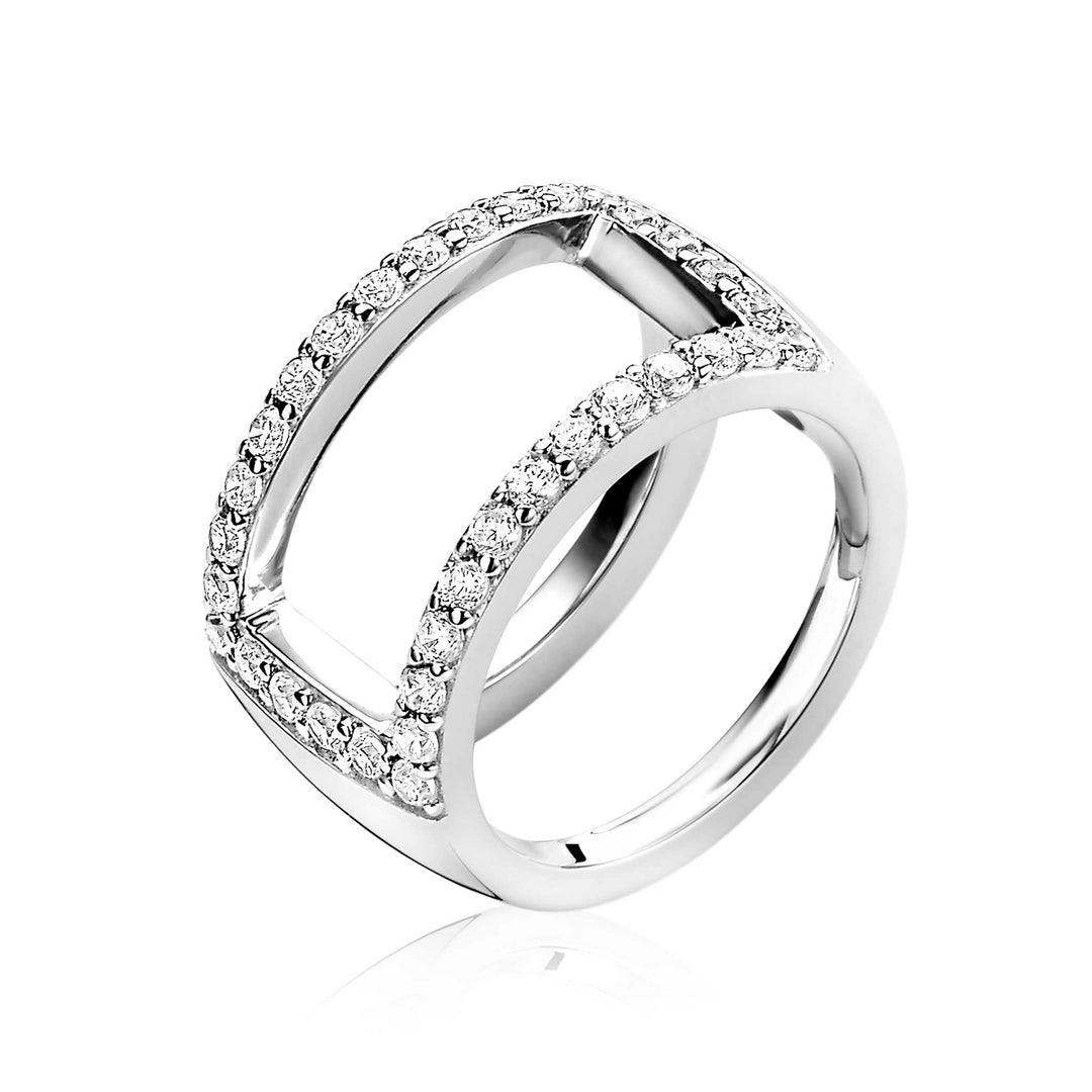 Zinzi Ring Zilver Mvr14