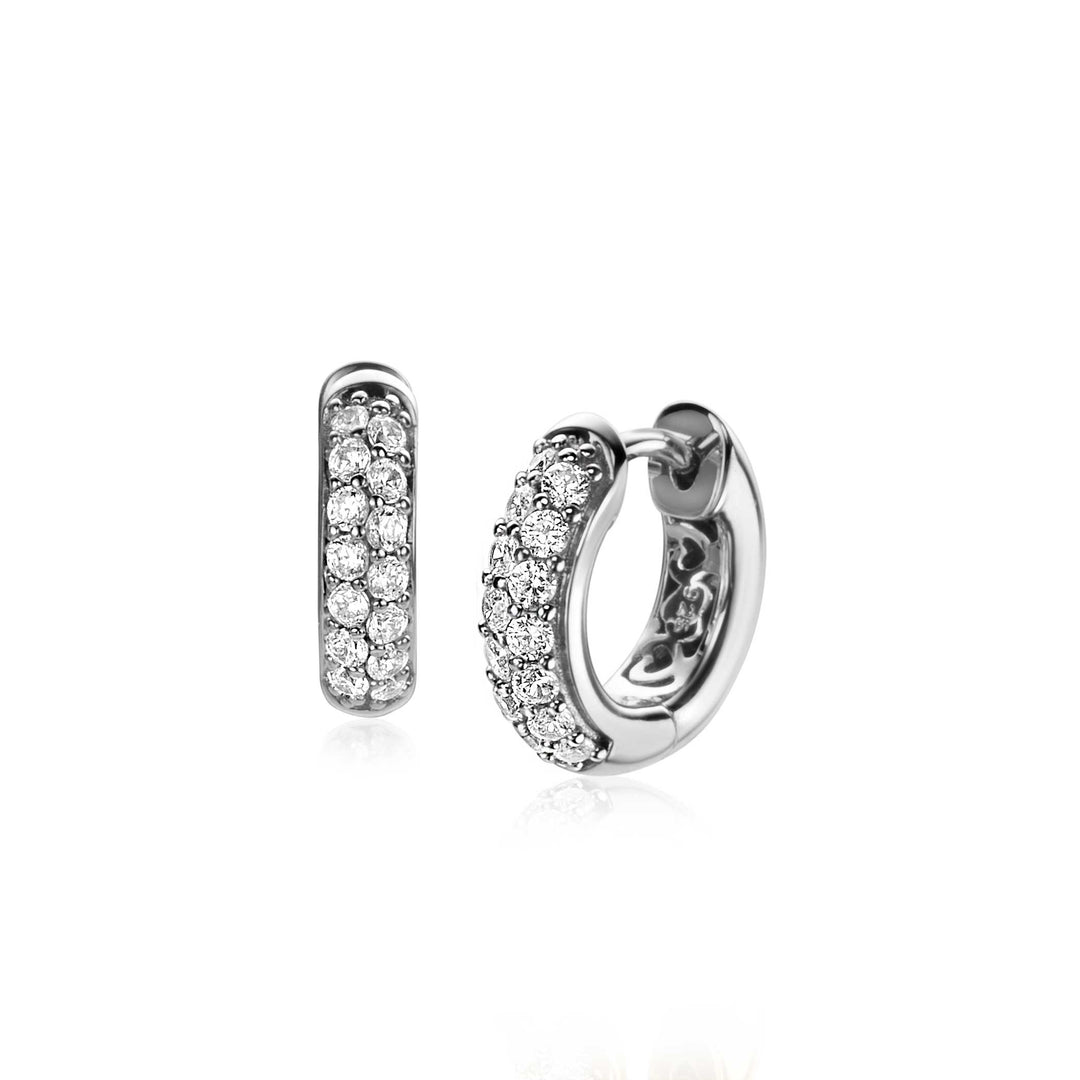 Zinzi Oorbellen Zilver Zio2317