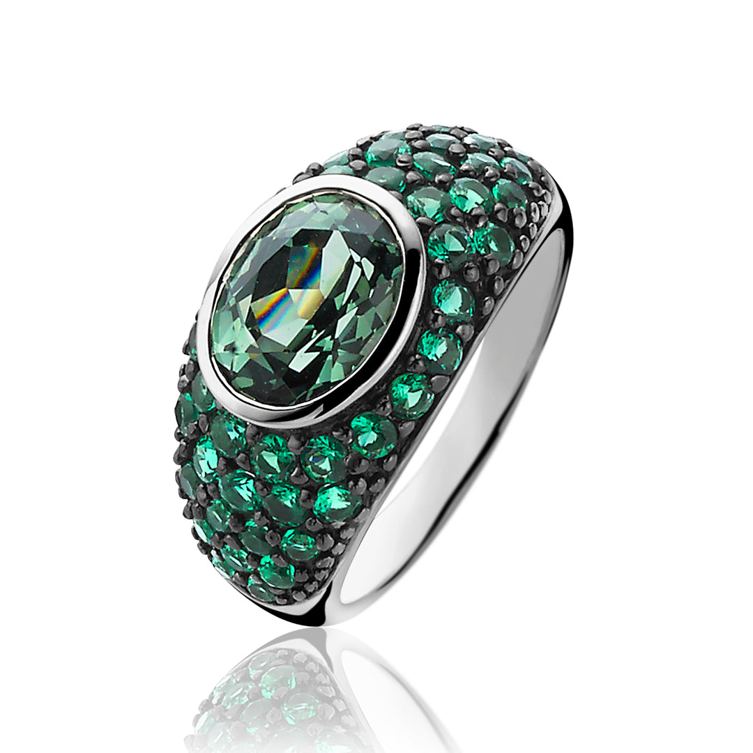 Zinzi Ring Zilver Zir1045 G