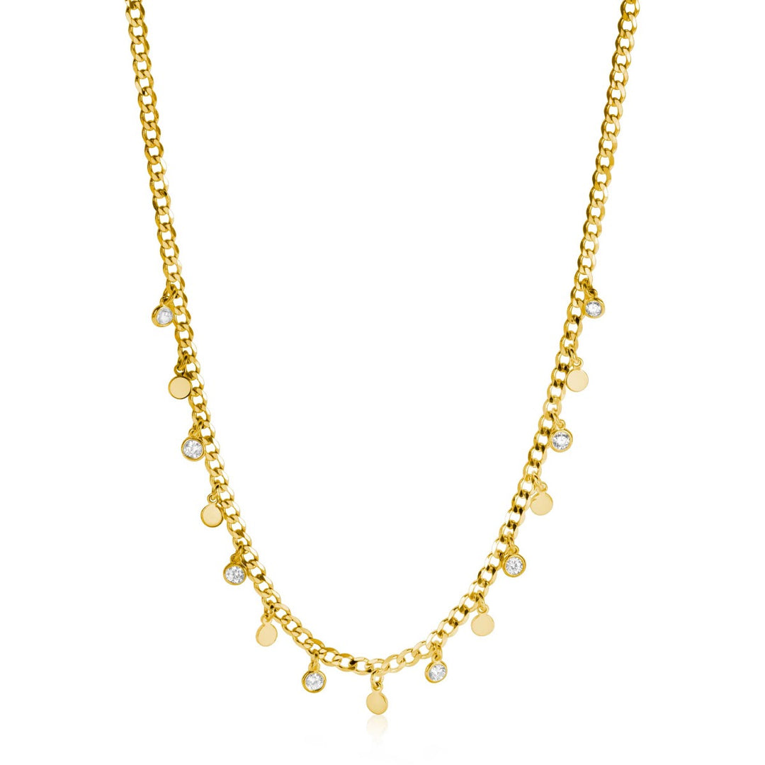 Zinzi Ketting Gold Plated Zic2349 Y