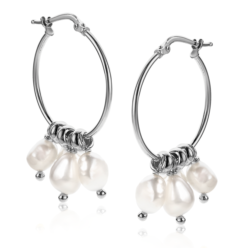 Zinzi Oorbellen Zilver Zio2187