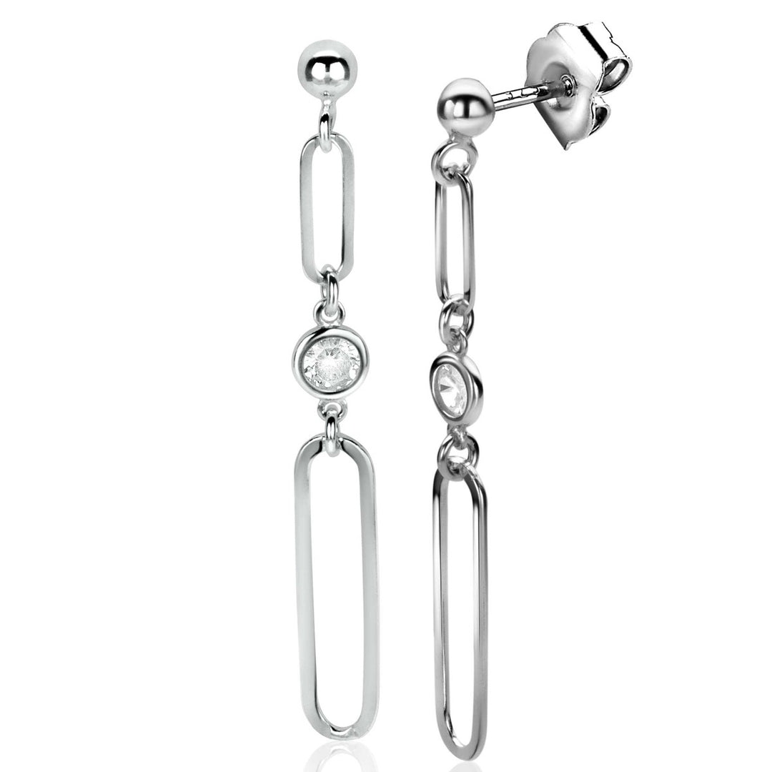 Zinzi Oorbellen Zilver Zio2364