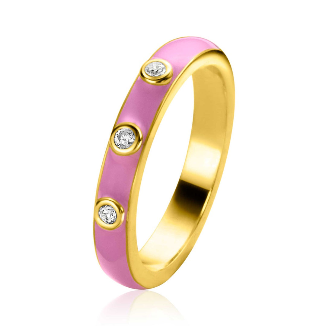 Zinzi Ring Gold Plated Zir2315 R
