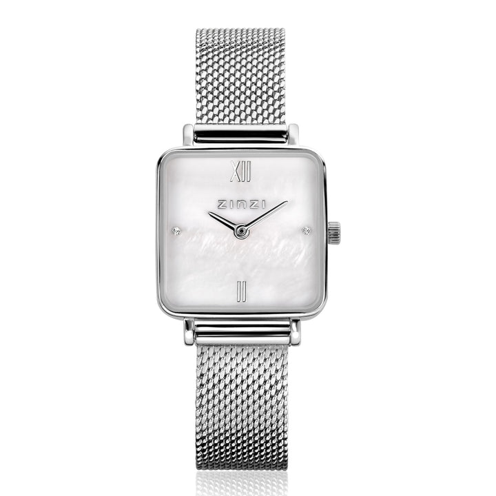 Zinzi zilverkleurig Horloge Staal Ziw1717